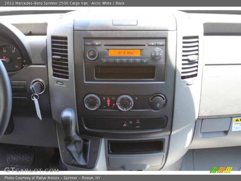 Controls of 2011 Sprinter 2500 Cargo Van