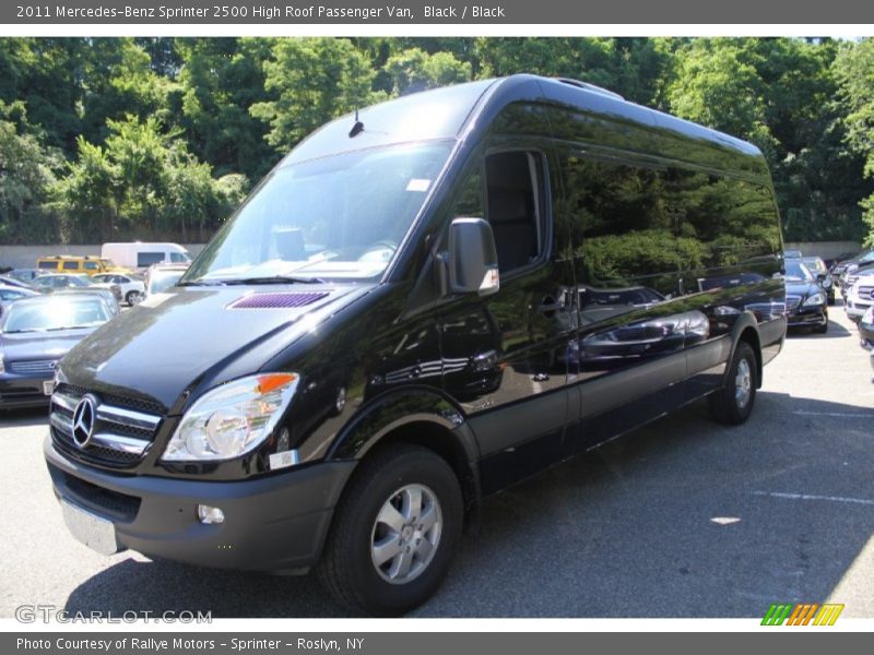 Black / Black 2011 Mercedes-Benz Sprinter 2500 High Roof Passenger Van