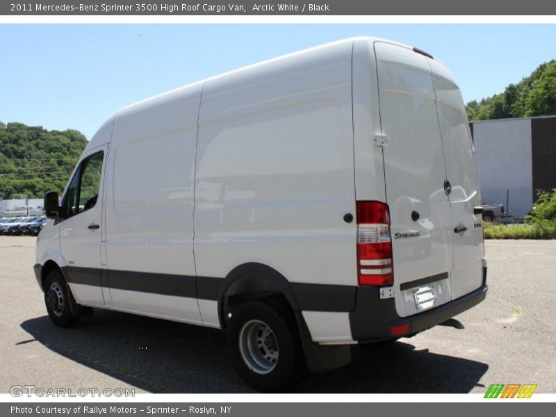 Arctic White / Black 2011 Mercedes-Benz Sprinter 3500 High Roof Cargo Van