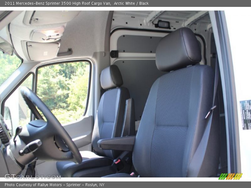 Arctic White / Black 2011 Mercedes-Benz Sprinter 3500 High Roof Cargo Van