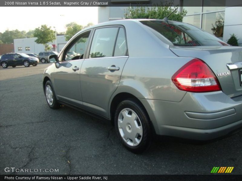 Magnetic Gray / Charcoal 2008 Nissan Versa 1.8 S Sedan