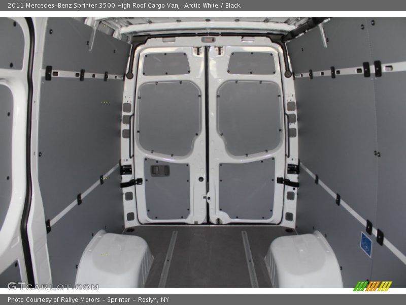 Arctic White / Black 2011 Mercedes-Benz Sprinter 3500 High Roof Cargo Van