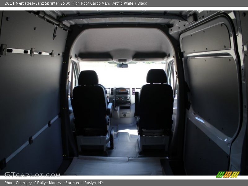 Arctic White / Black 2011 Mercedes-Benz Sprinter 3500 High Roof Cargo Van