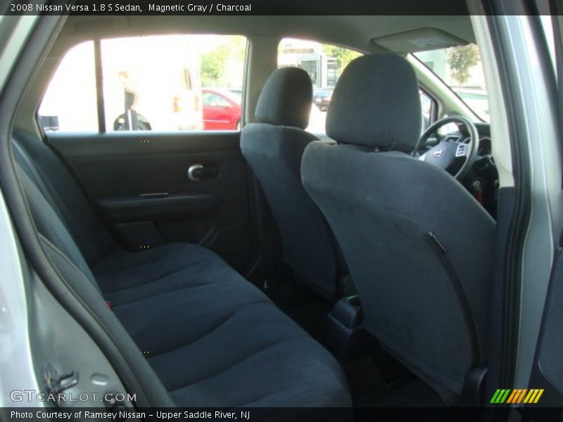 Magnetic Gray / Charcoal 2008 Nissan Versa 1.8 S Sedan
