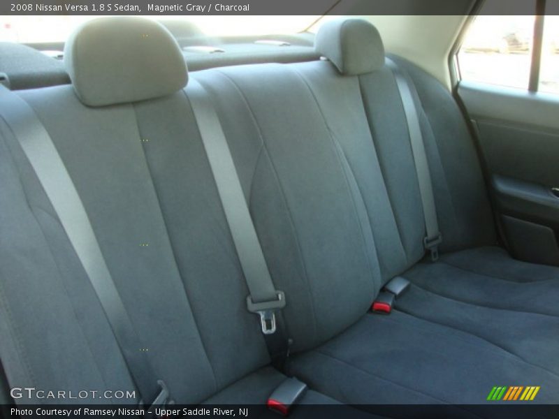 Magnetic Gray / Charcoal 2008 Nissan Versa 1.8 S Sedan
