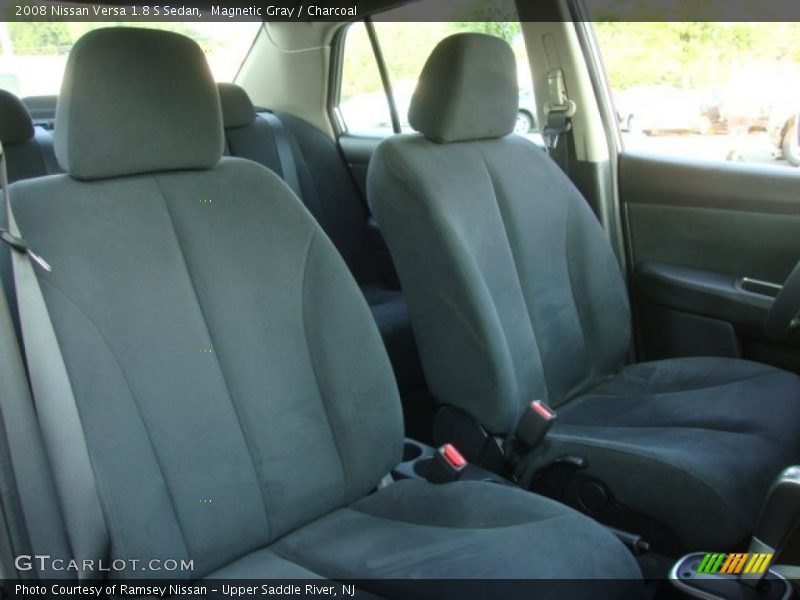 Magnetic Gray / Charcoal 2008 Nissan Versa 1.8 S Sedan