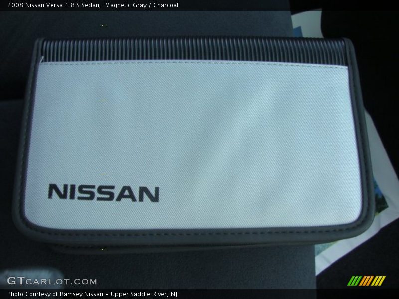 Magnetic Gray / Charcoal 2008 Nissan Versa 1.8 S Sedan