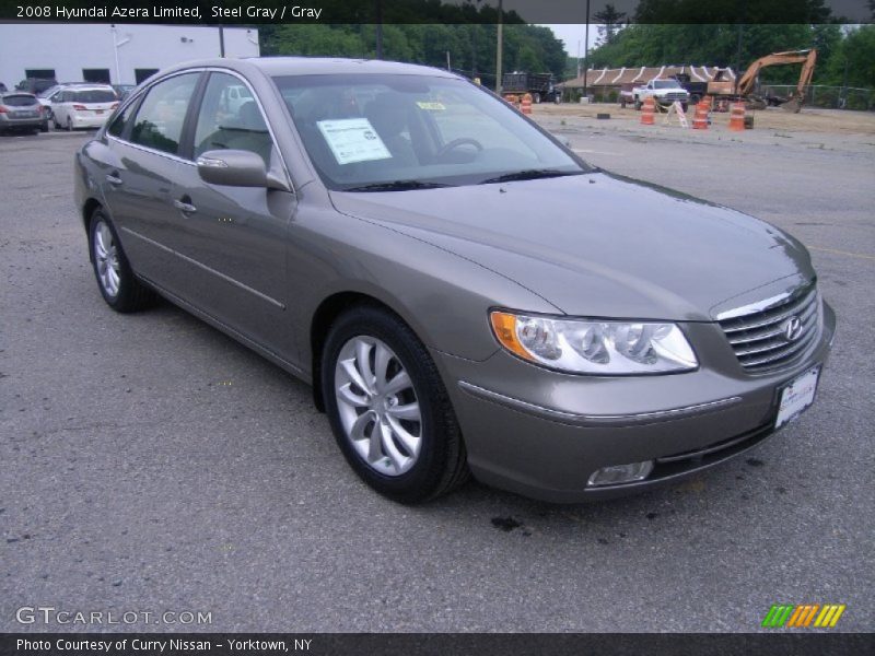 Steel Gray / Gray 2008 Hyundai Azera Limited