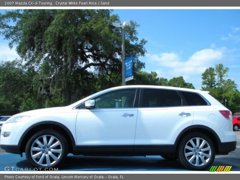 Crystal White Pearl Mica / Sand 2007 Mazda CX-9 Touring
