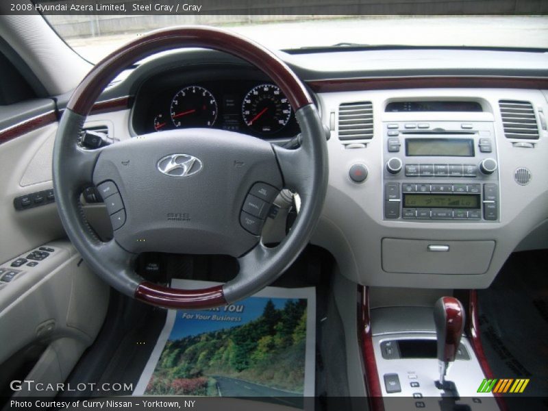 Steel Gray / Gray 2008 Hyundai Azera Limited