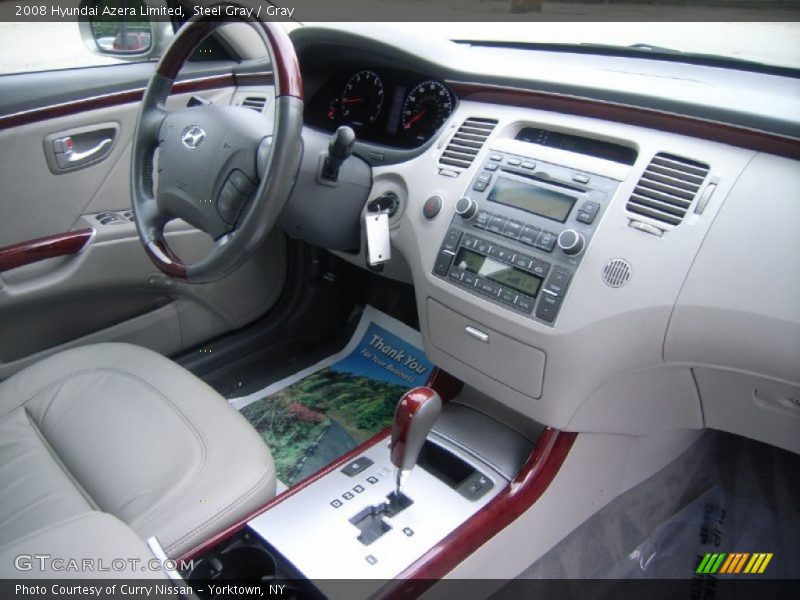 Steel Gray / Gray 2008 Hyundai Azera Limited