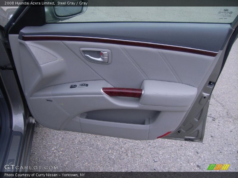 Steel Gray / Gray 2008 Hyundai Azera Limited