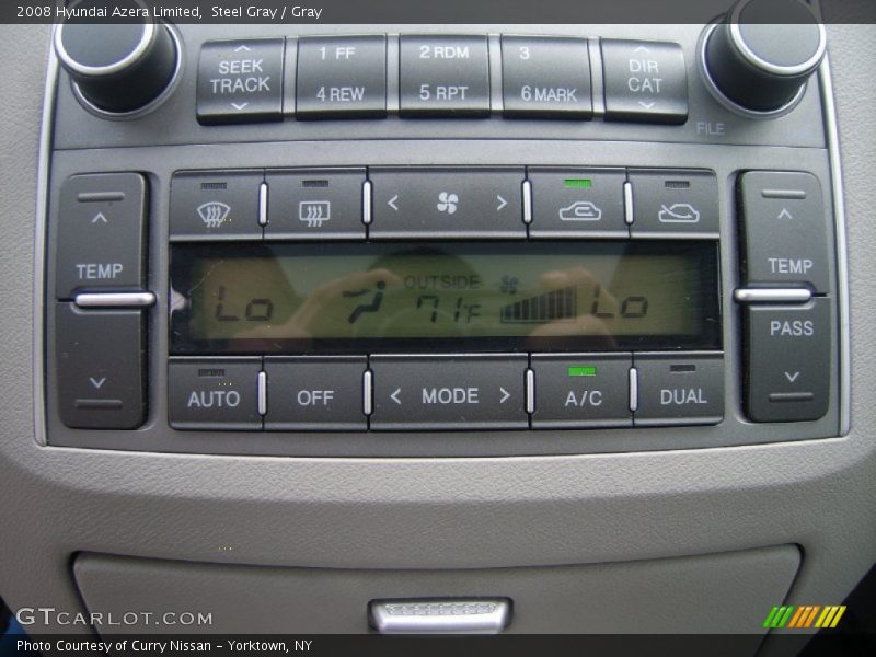 Steel Gray / Gray 2008 Hyundai Azera Limited