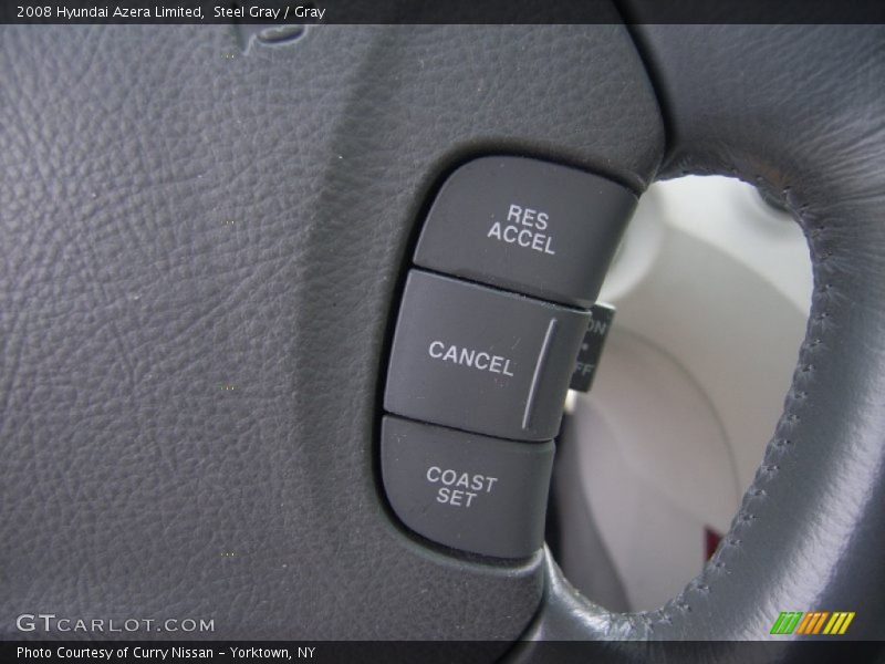 Steel Gray / Gray 2008 Hyundai Azera Limited
