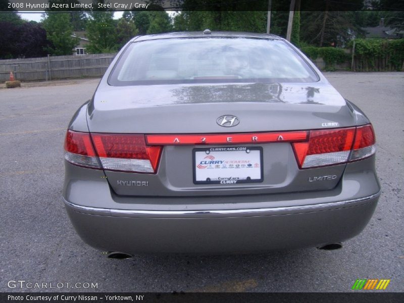 Steel Gray / Gray 2008 Hyundai Azera Limited