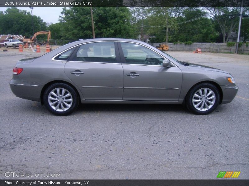 Steel Gray / Gray 2008 Hyundai Azera Limited