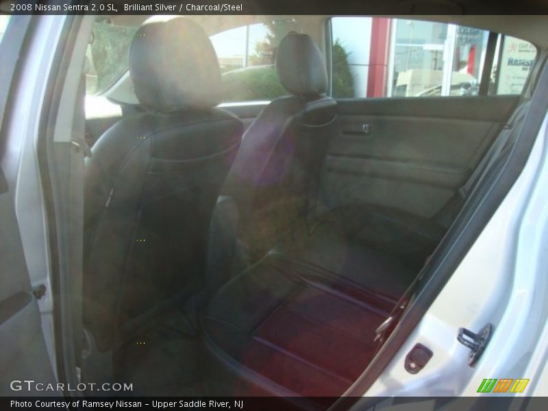 Brilliant Silver / Charcoal/Steel 2008 Nissan Sentra 2.0 SL