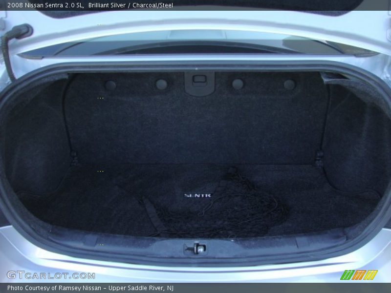 Brilliant Silver / Charcoal/Steel 2008 Nissan Sentra 2.0 SL