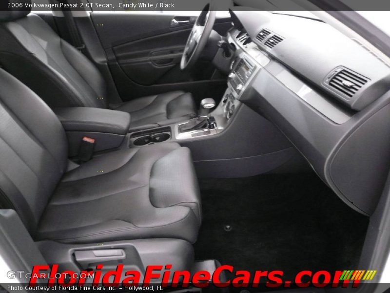 Candy White / Black 2006 Volkswagen Passat 2.0T Sedan