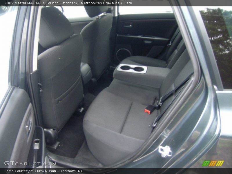 Metropolitan Gray Mica / Black 2009 Mazda MAZDA3 s Touring Hatchback