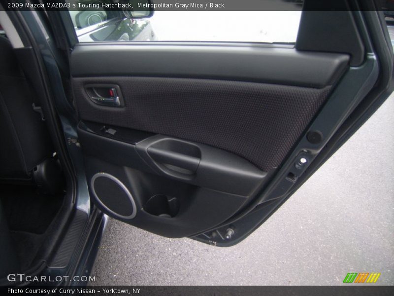 Metropolitan Gray Mica / Black 2009 Mazda MAZDA3 s Touring Hatchback