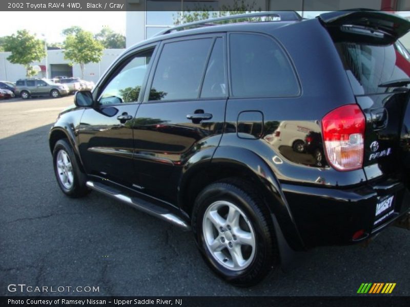 Black / Gray 2002 Toyota RAV4 4WD