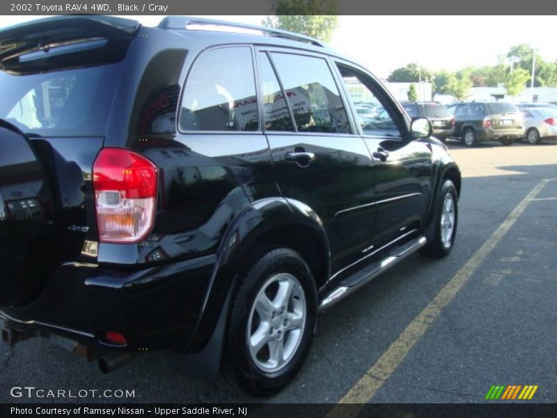 Black / Gray 2002 Toyota RAV4 4WD