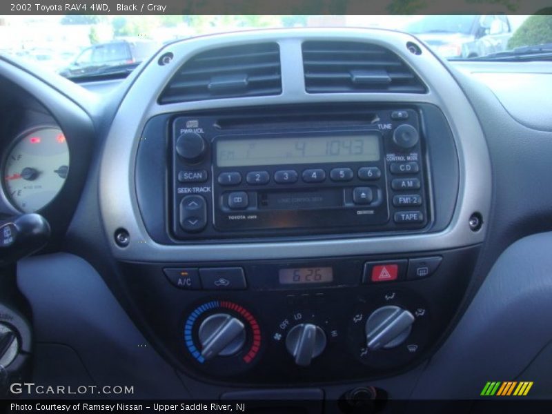 Black / Gray 2002 Toyota RAV4 4WD