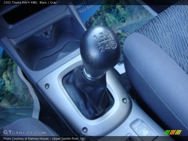 Black / Gray 2002 Toyota RAV4 4WD