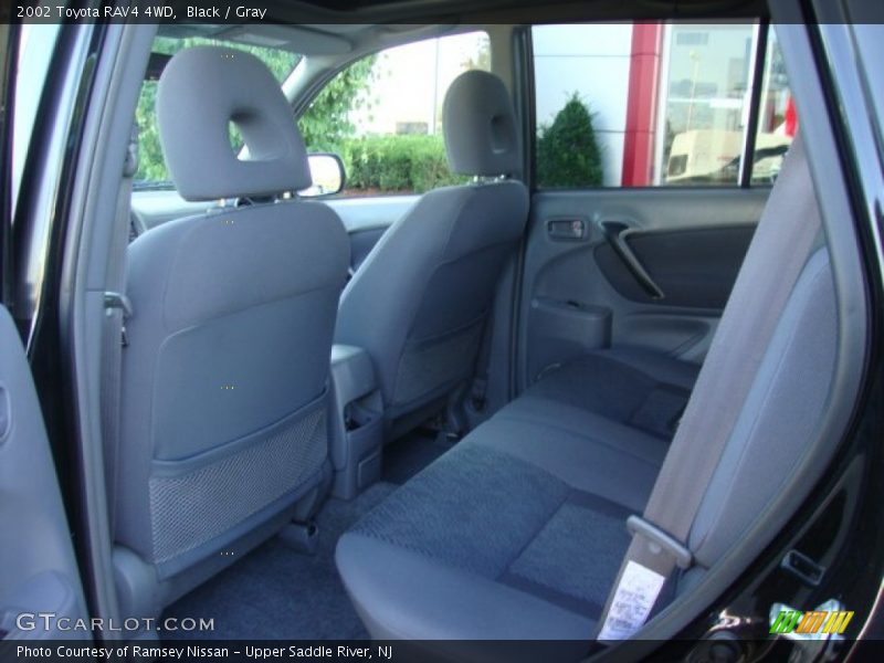 Black / Gray 2002 Toyota RAV4 4WD