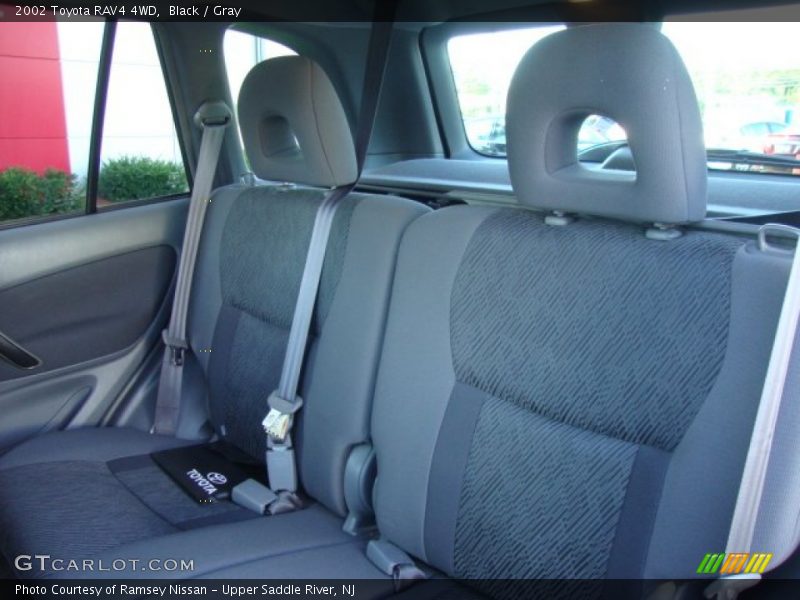 Black / Gray 2002 Toyota RAV4 4WD