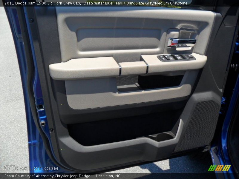 Deep Water Blue Pearl / Dark Slate Gray/Medium Graystone 2011 Dodge Ram 1500 Big Horn Crew Cab