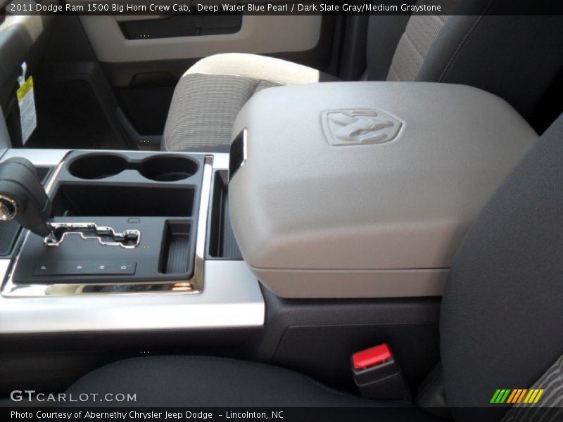 Deep Water Blue Pearl / Dark Slate Gray/Medium Graystone 2011 Dodge Ram 1500 Big Horn Crew Cab