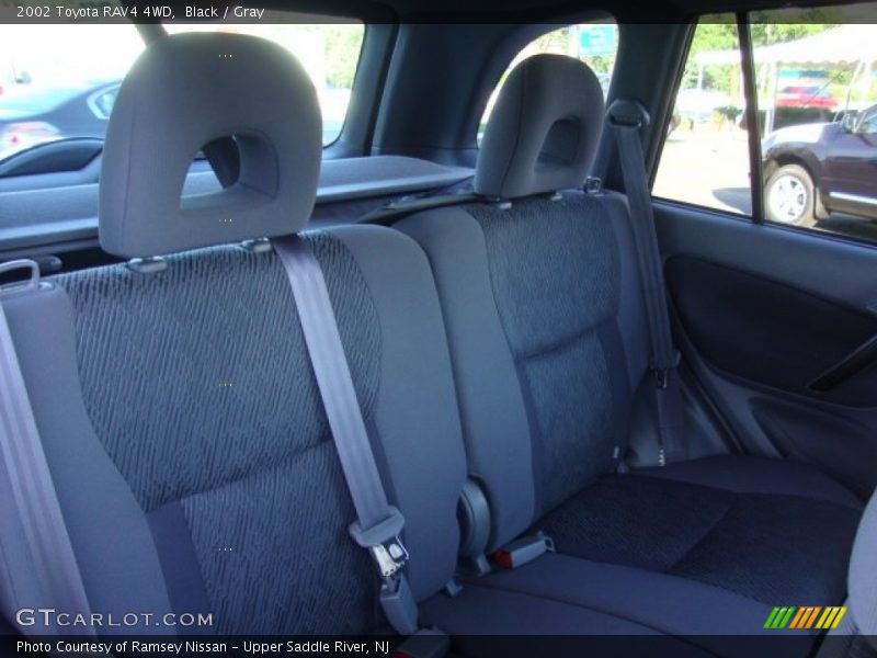 Black / Gray 2002 Toyota RAV4 4WD