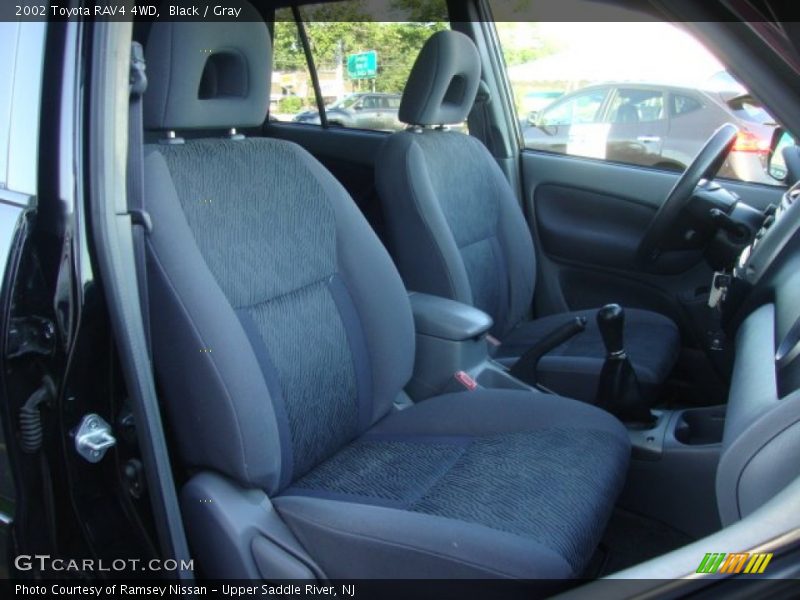 Black / Gray 2002 Toyota RAV4 4WD