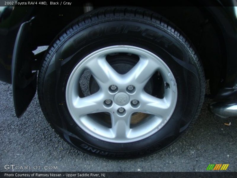 Black / Gray 2002 Toyota RAV4 4WD