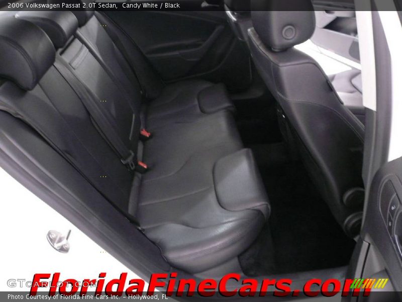 Candy White / Black 2006 Volkswagen Passat 2.0T Sedan