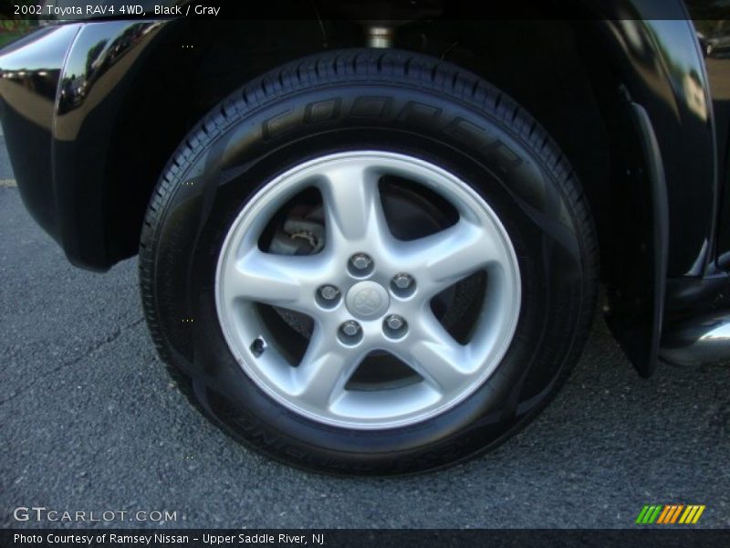 Black / Gray 2002 Toyota RAV4 4WD