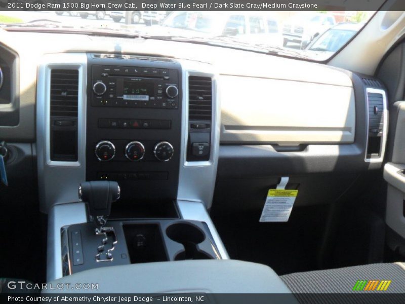 Deep Water Blue Pearl / Dark Slate Gray/Medium Graystone 2011 Dodge Ram 1500 Big Horn Crew Cab