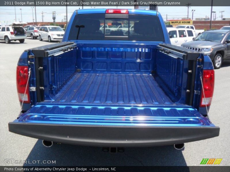Deep Water Blue Pearl / Dark Slate Gray/Medium Graystone 2011 Dodge Ram 1500 Big Horn Crew Cab