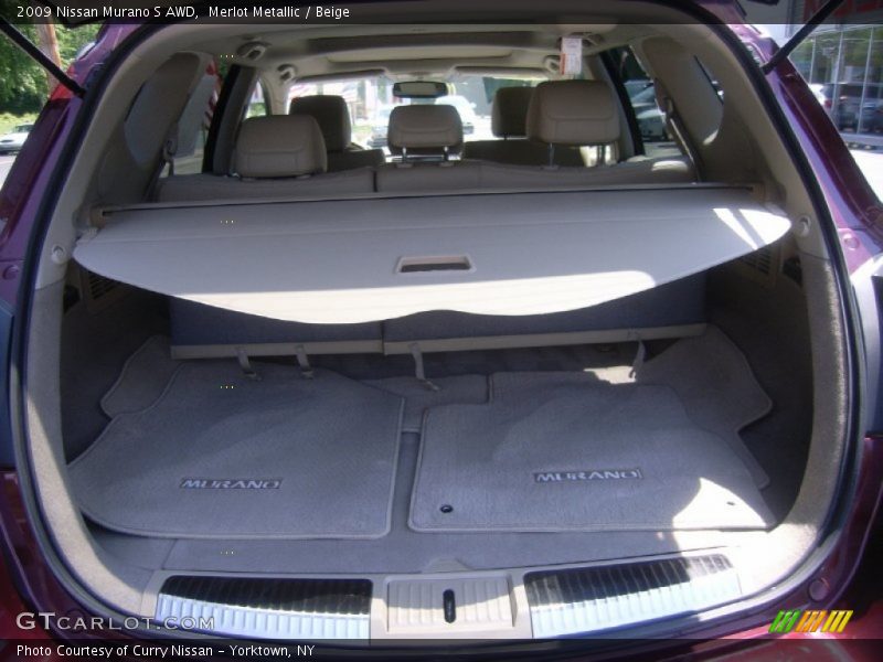 Merlot Metallic / Beige 2009 Nissan Murano S AWD