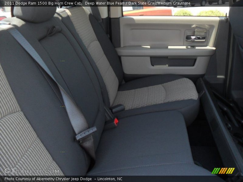 Deep Water Blue Pearl / Dark Slate Gray/Medium Graystone 2011 Dodge Ram 1500 Big Horn Crew Cab