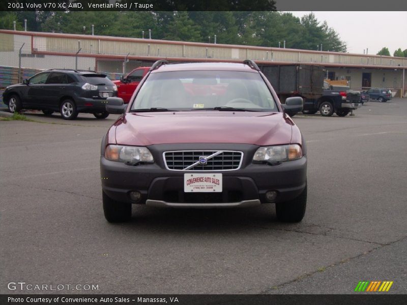 Venetian Red / Taupe 2001 Volvo V70 XC AWD