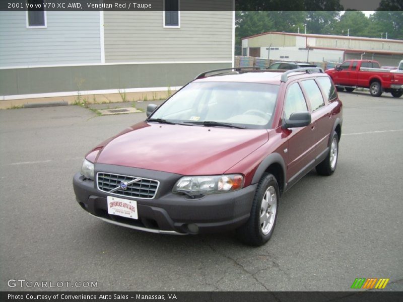 Venetian Red / Taupe 2001 Volvo V70 XC AWD