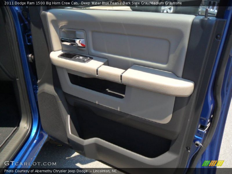 Deep Water Blue Pearl / Dark Slate Gray/Medium Graystone 2011 Dodge Ram 1500 Big Horn Crew Cab