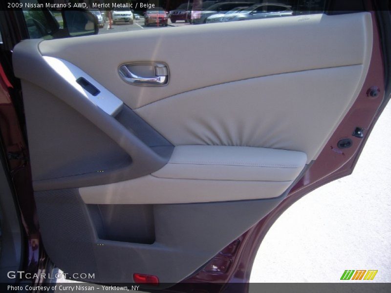 Merlot Metallic / Beige 2009 Nissan Murano S AWD