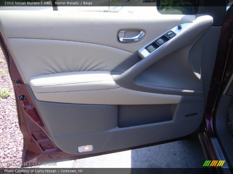 Merlot Metallic / Beige 2009 Nissan Murano S AWD