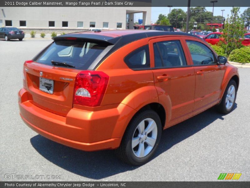 Mango Tango Pearl / Dark Slate Gray 2011 Dodge Caliber Mainstreet