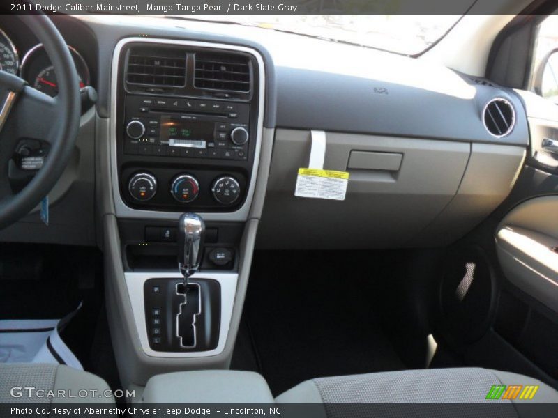 Mango Tango Pearl / Dark Slate Gray 2011 Dodge Caliber Mainstreet