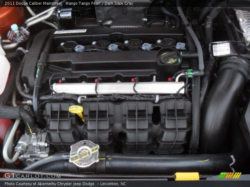 Mango Tango Pearl / Dark Slate Gray 2011 Dodge Caliber Mainstreet
